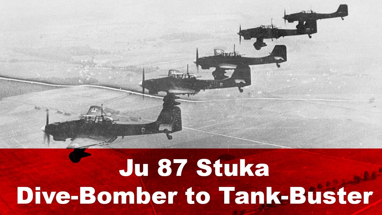 Ju 87 Stuka: от пикирующего бомбардировщика до истребителя танков