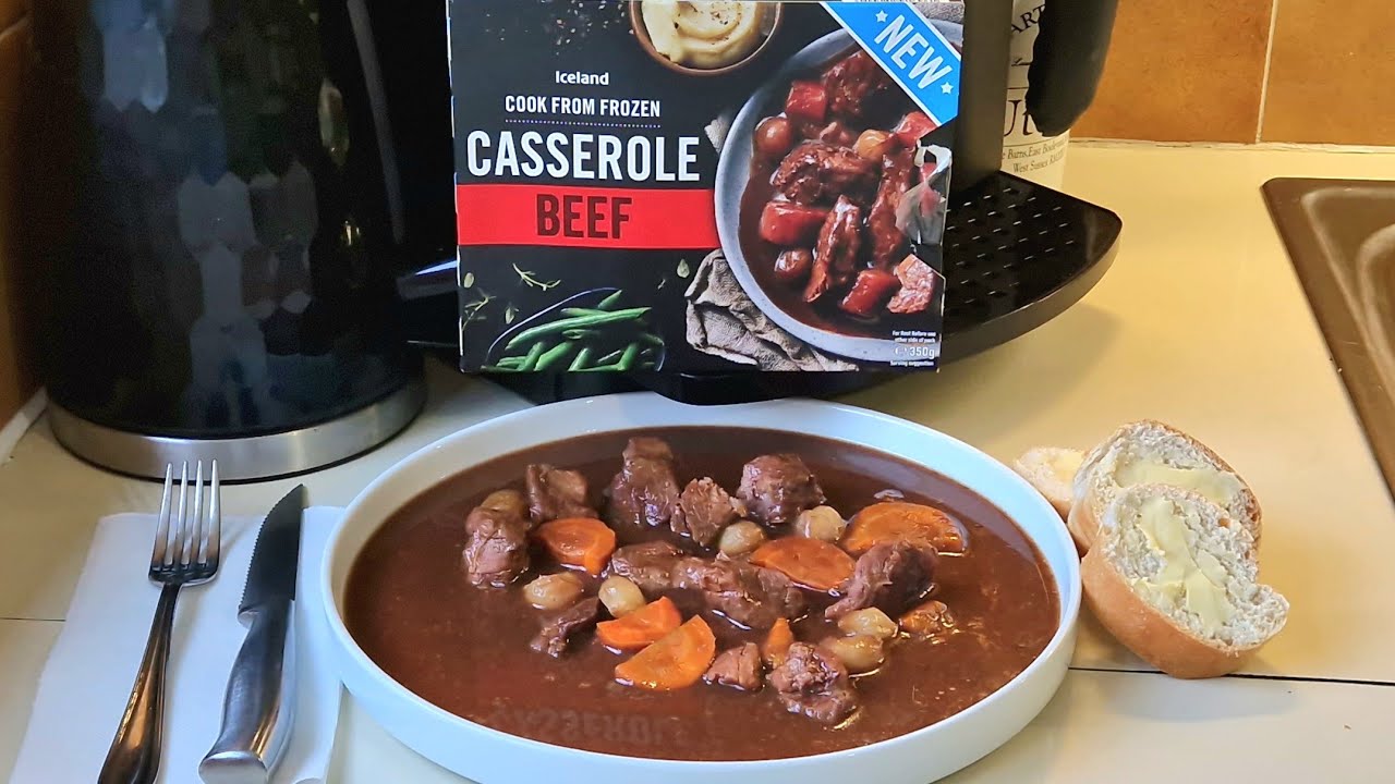 New BEEF CASSEROLE in ICELAND Food Review