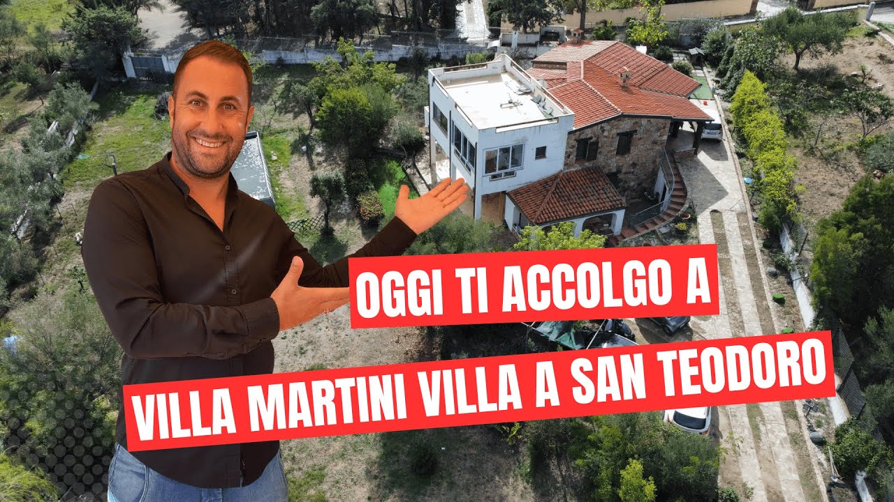 Oggi ti accolgo a villa Martini ! Una VILLA SINGOLA in VENDITA a San Teodoro , SARDEGNA!