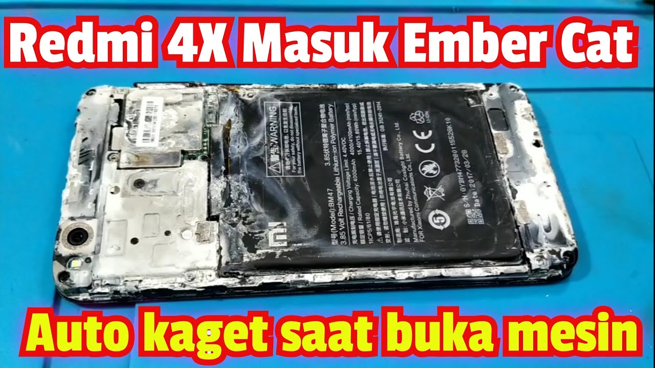Baru ini dapet servisan HP kena Cat Kapur#TeksoVlog