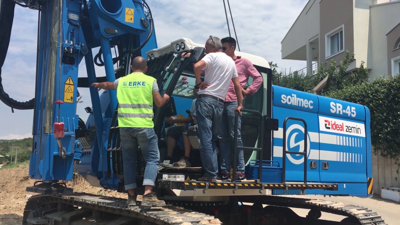 Soilmec, SR-45 Fore Kazık Makinesi, İdeal Zemin, Bursa / Erke Group / 18.07.2017