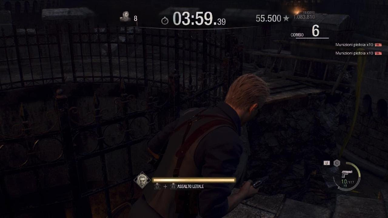 Resident Evil 4 Mercenaries Wesker in the castle