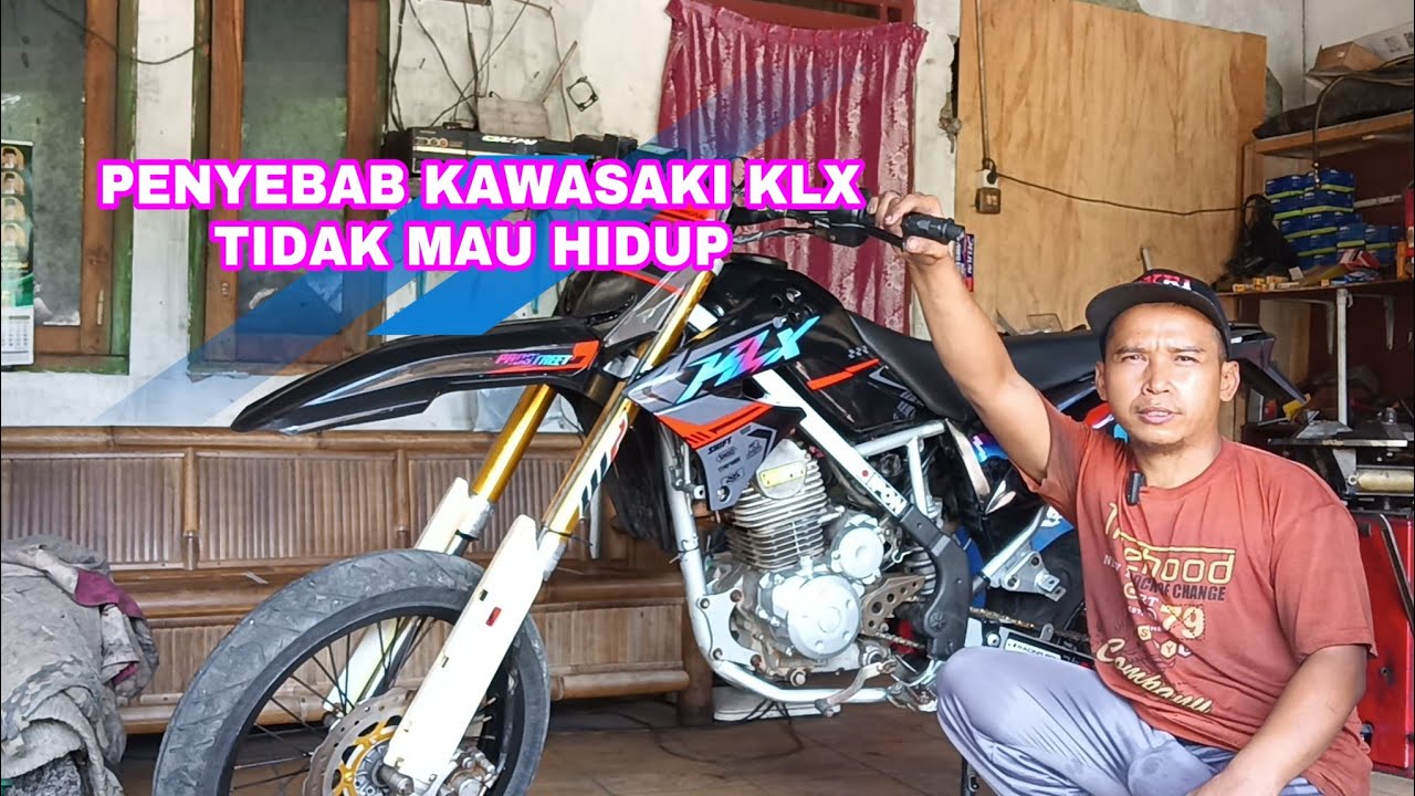 KAWASAKI KLX TIDAK MAU HIDUP INI PENYEBABNYA #kawasaki #klx #karburator