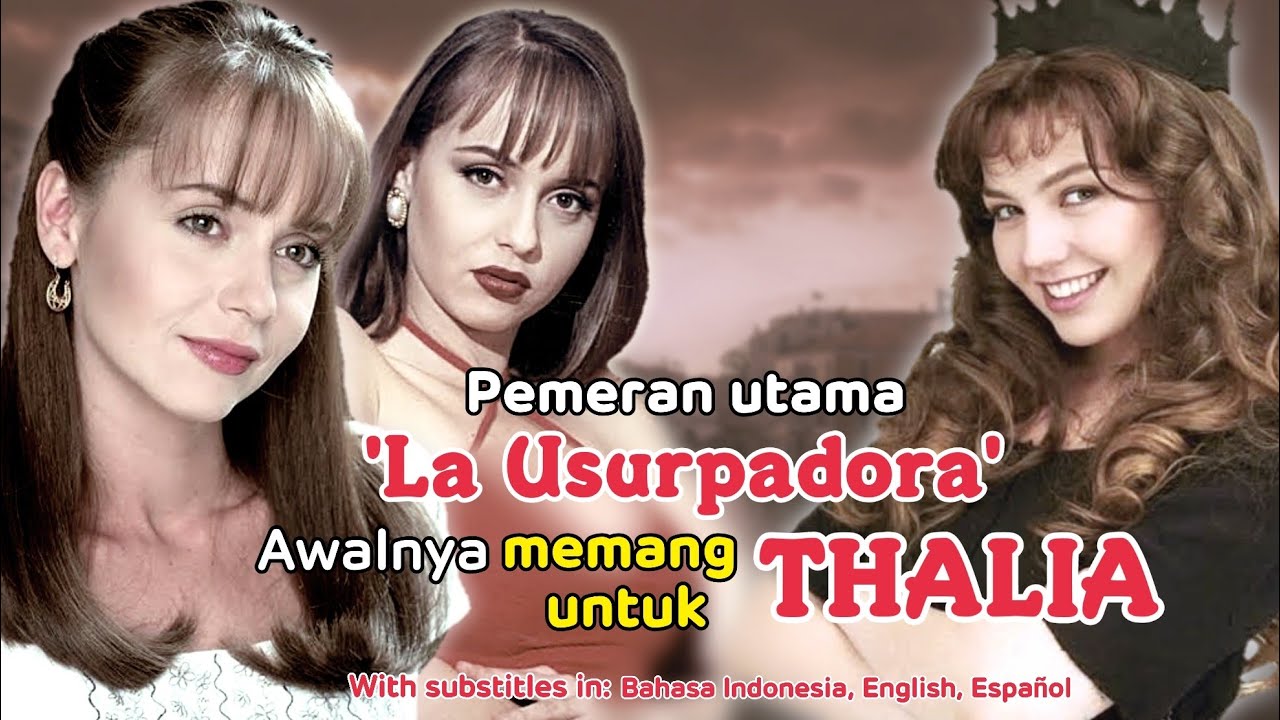Produser Salvador Mejía: "Telenovela La Usurpadora awalnya untuk Thalía!" Begini reaksi Gaby Spanic