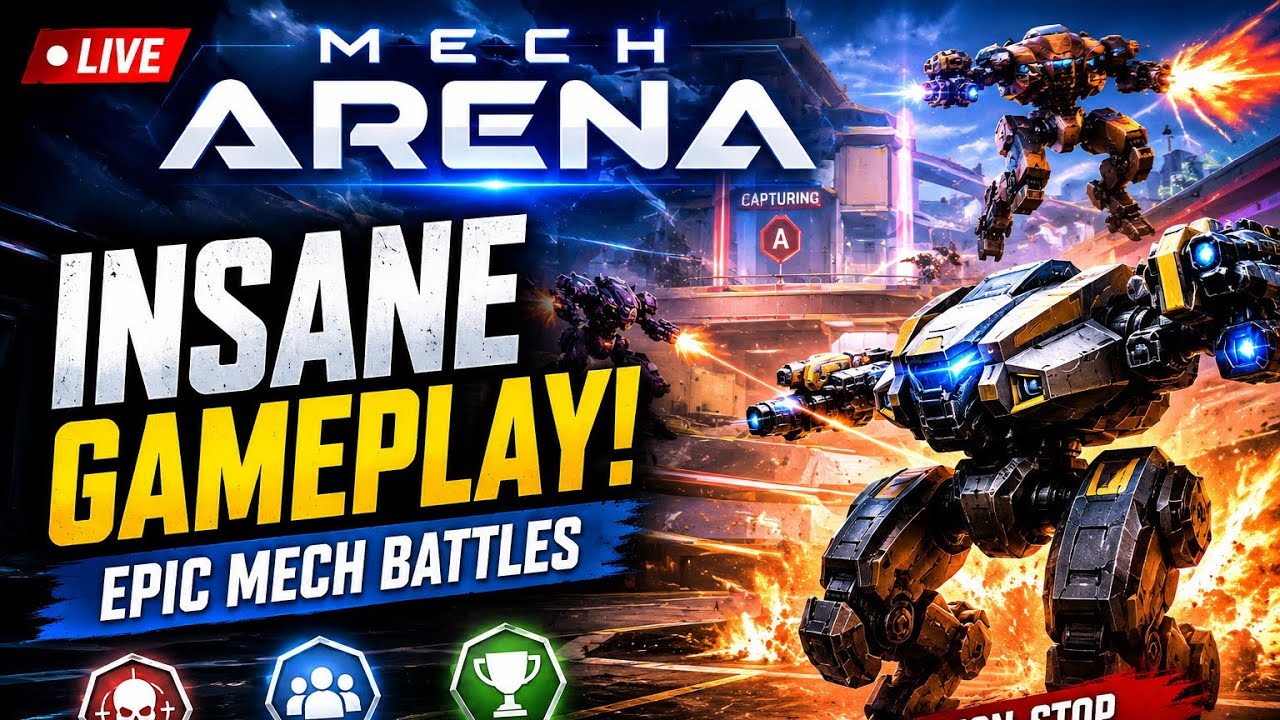 Mech Arena Gameplay 2026 🔥 Epic PvP Battles, Best Mech Combat & Insane Kills | Gaming Zone