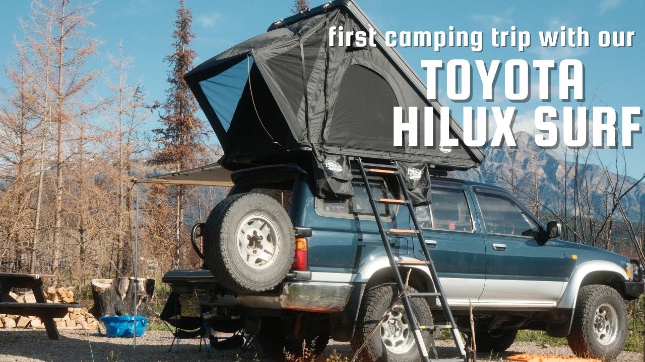First Hilux Surf RTT trip | Camping Post-Wildfire in Jasper