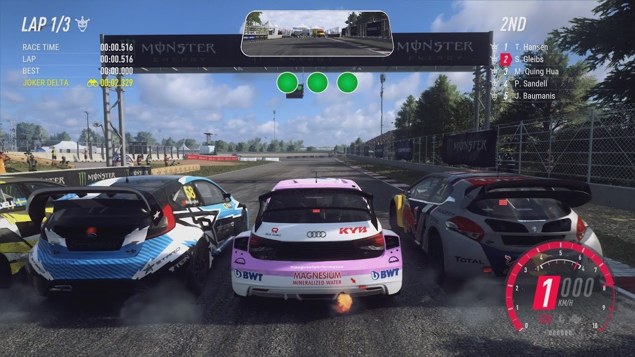 Rallycross Gameplay in 12 different racing games (Dirt Rally 2.0, V-Rally 4, The Crew 2 and more)
