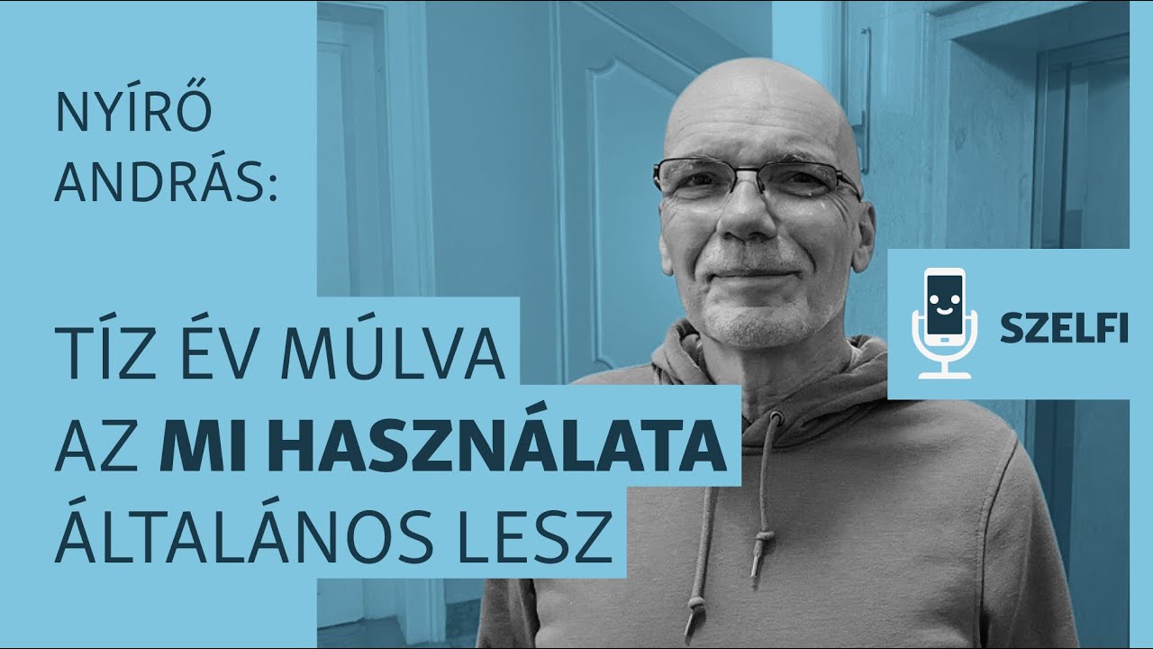 Sokak szerint ez embertelen, de tíz év múlva az MI használata teljesen általános lesz - Nyírő András