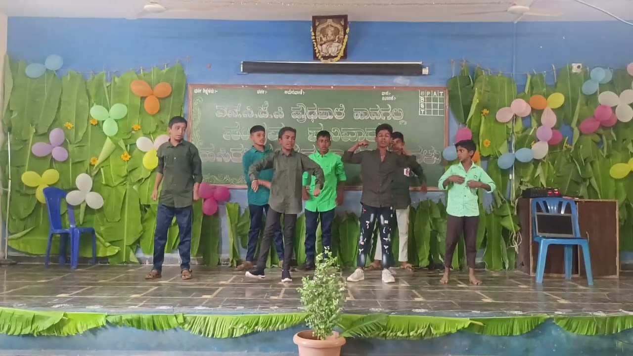 NCJC High School Hangal. ಶನಿವಾರ ಸಂಭ್ರಮ , ಹಸಿರು ತಂಡ 2026.