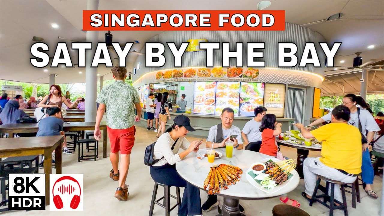 Newly Renovated Satay By The Bay Food Centre Is Now Open! 👍🇸🇬🍝
