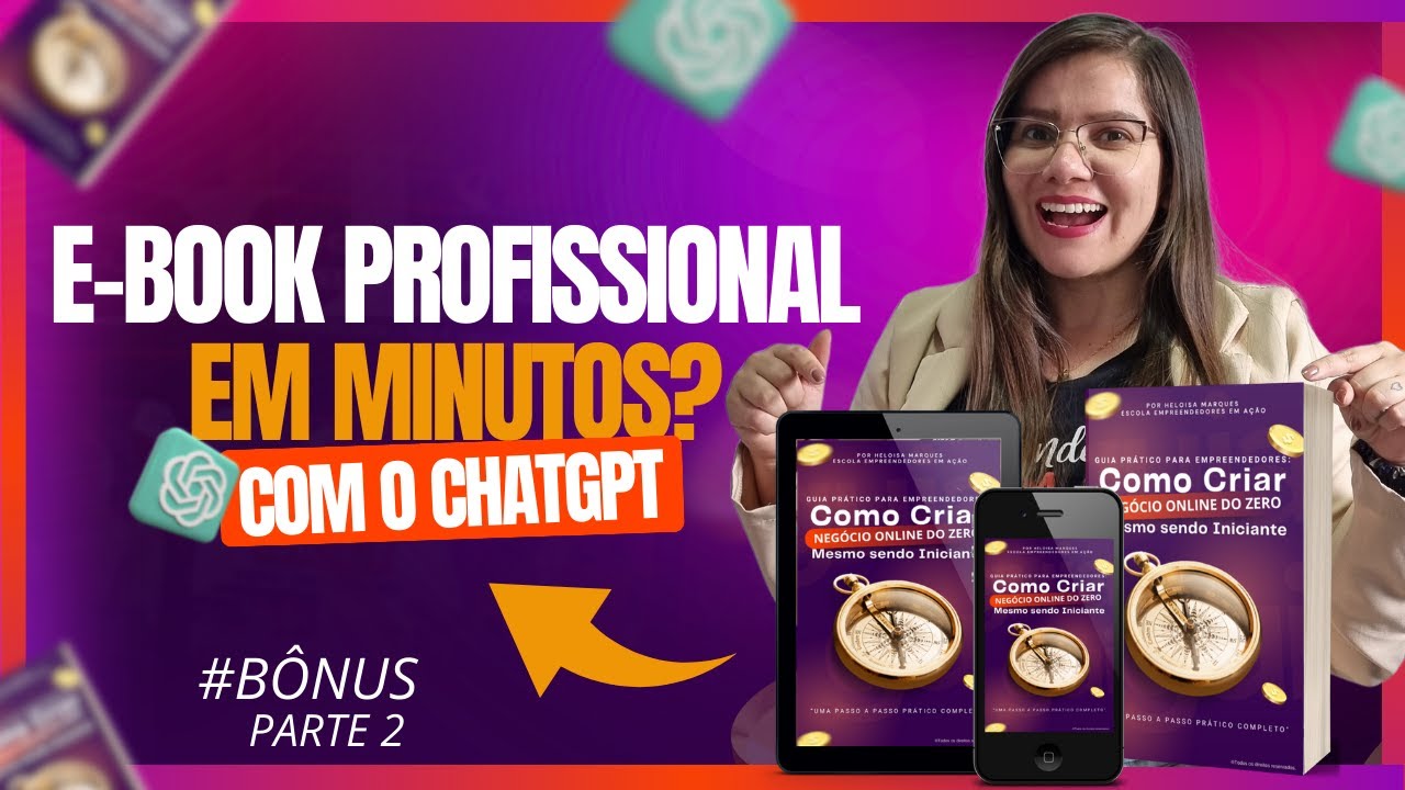 Como criar um E-book que Seu Público Vai Amar Usando ChatGPT