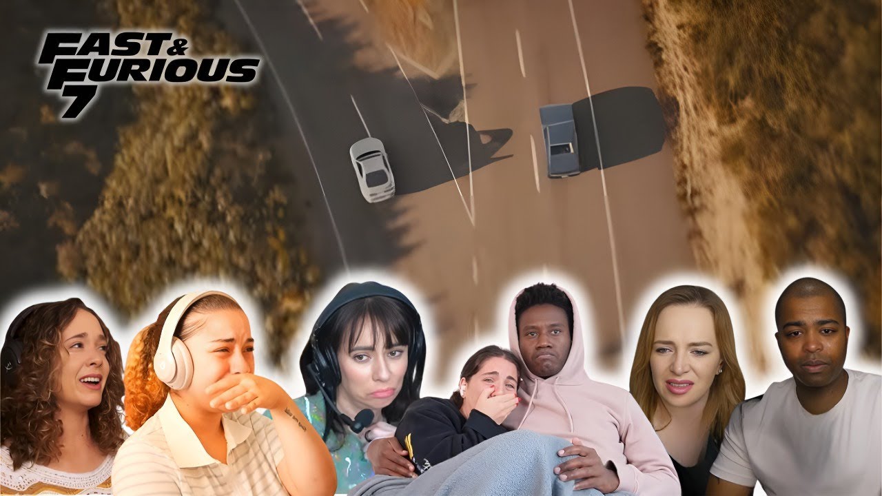 BEST Reactions to ''THE LAST RIDE'' in Fast&Furious 7 (2015) | Reaction Mashup