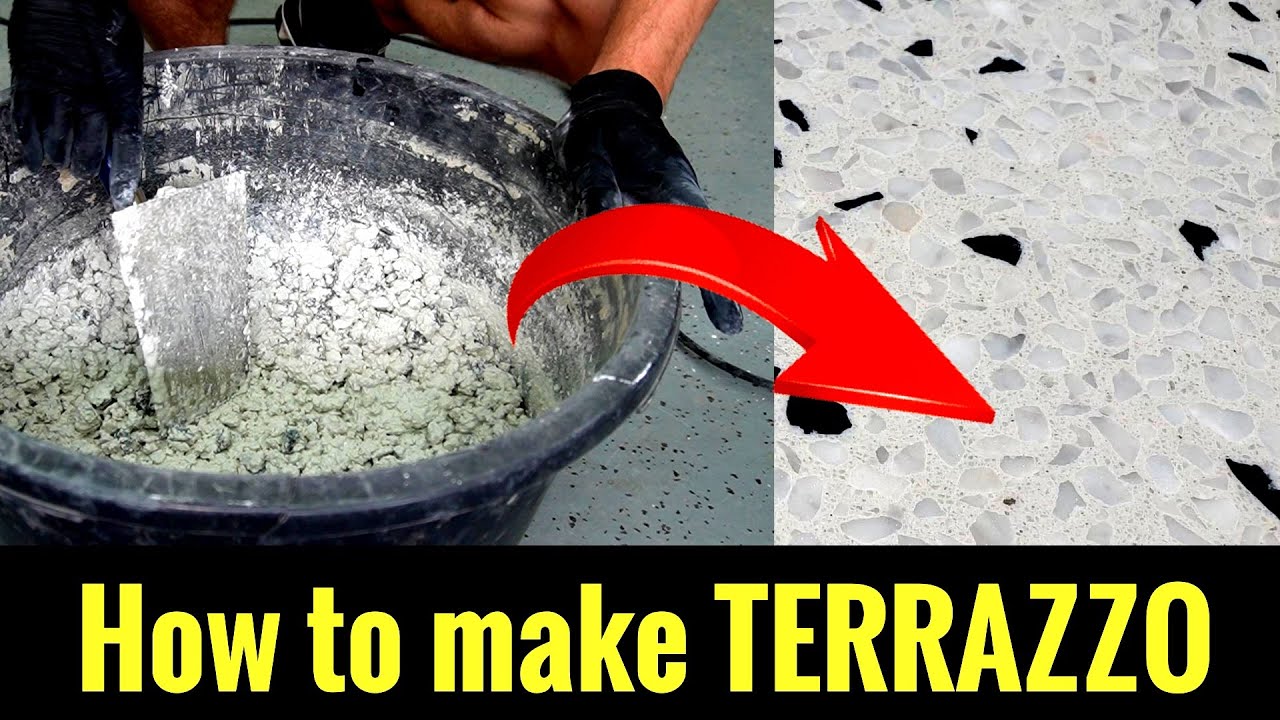 DIY Terrazzo – How to Make It Yourself (Step by Step)