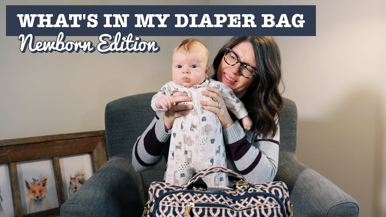 What's In My Diaper Bag? // Newborn Essentials (0-3 Months)