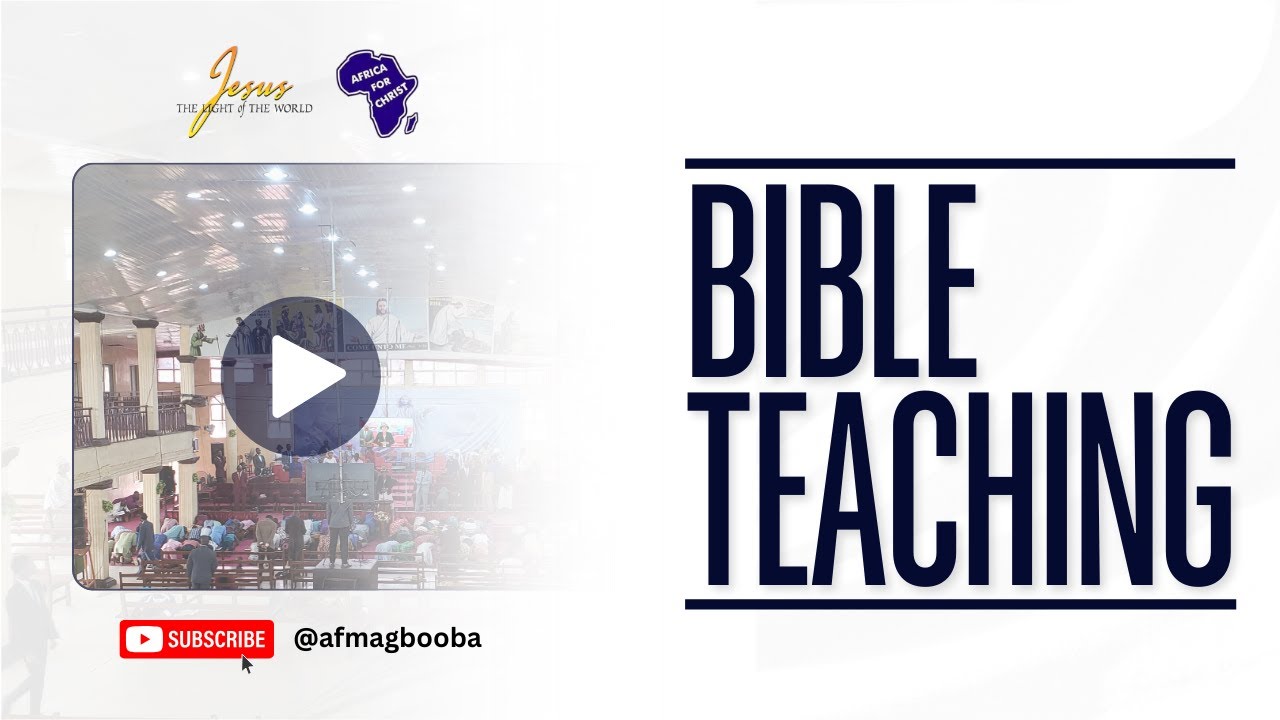 2025 CAMPMEETING BIBLE TEACHING. 09.04.2025.Apostolic Faith Church, Oyo/Osun/Kwara Areas.