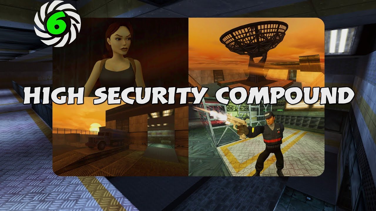 Tomb Raider III Remastered - High Security Compound (Level 6)