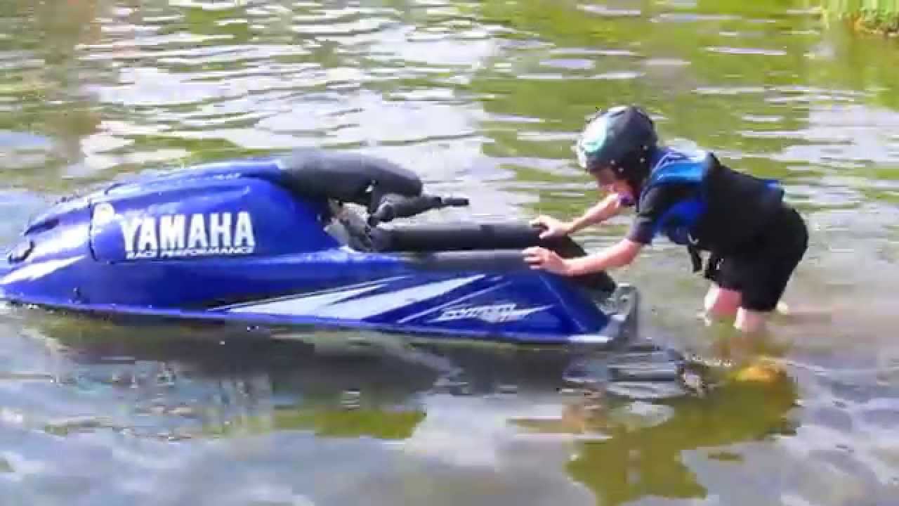 Amy Kids on Jet Skiis