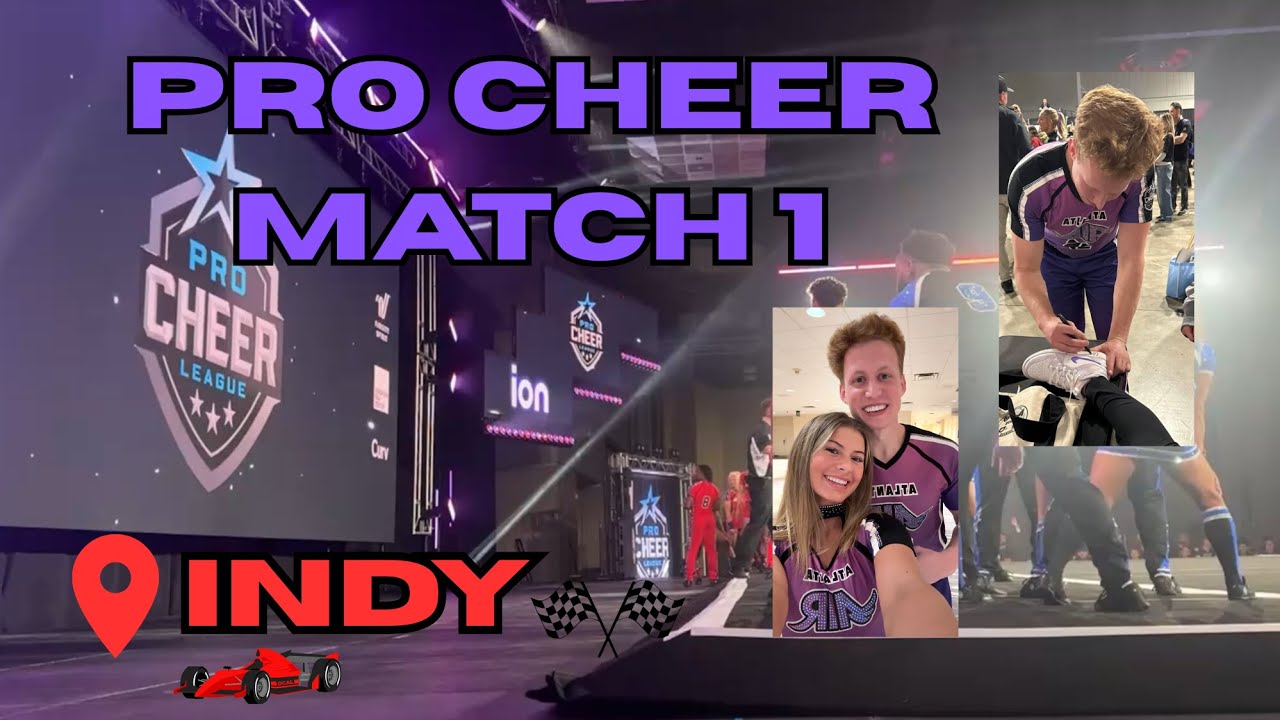 The first ever PRO CHEER match with the Atlanta Air