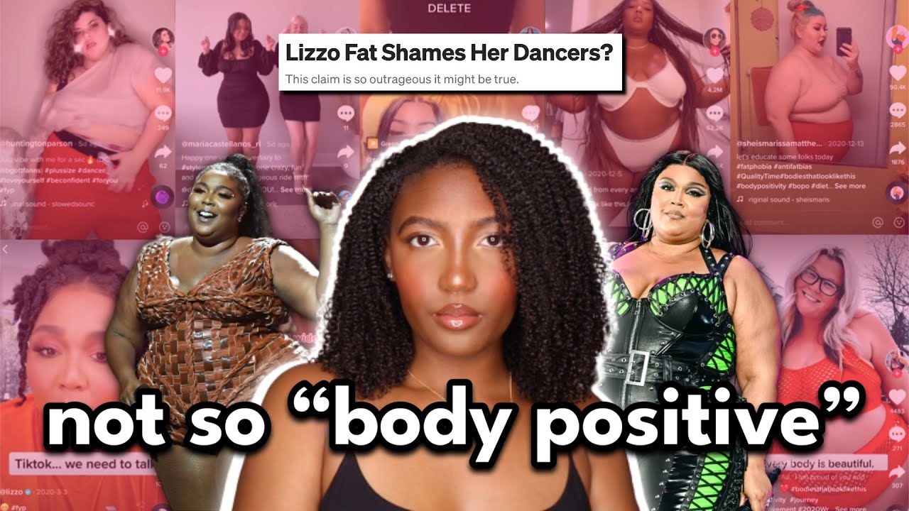 the body positivity movement was a scam | lizzo & her backup dancers | Camryn Elyse