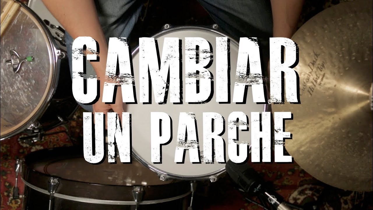 Cambio de parche de tarola