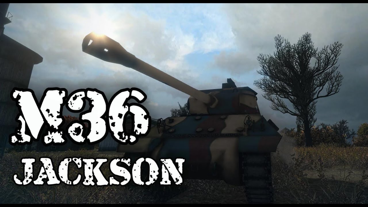 World of Tanks - M36 Jackson Tier 6 Tank Destroyer - The Slugger