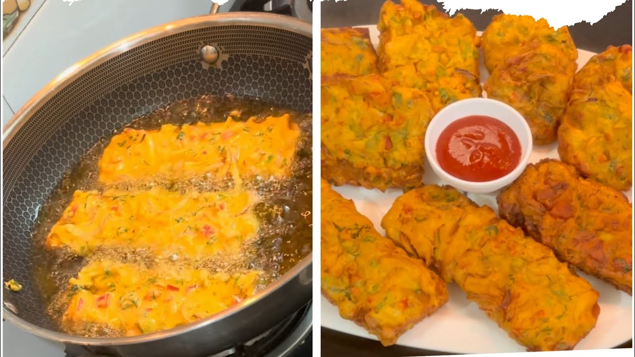 Trending Bread Pakora With Healthy Version ￼Recipe 