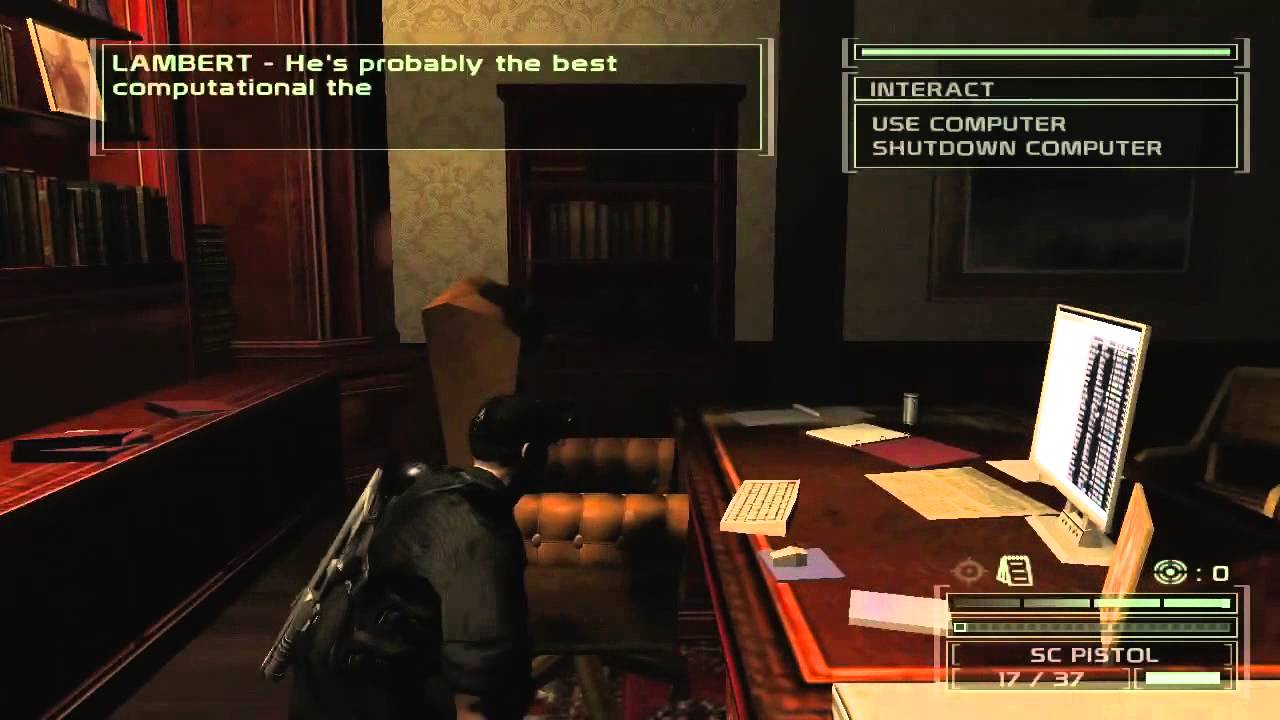 Splinter Cell Chaos Theory - Ограбление банка (Эксперт, Стелс 100%) HD, PC