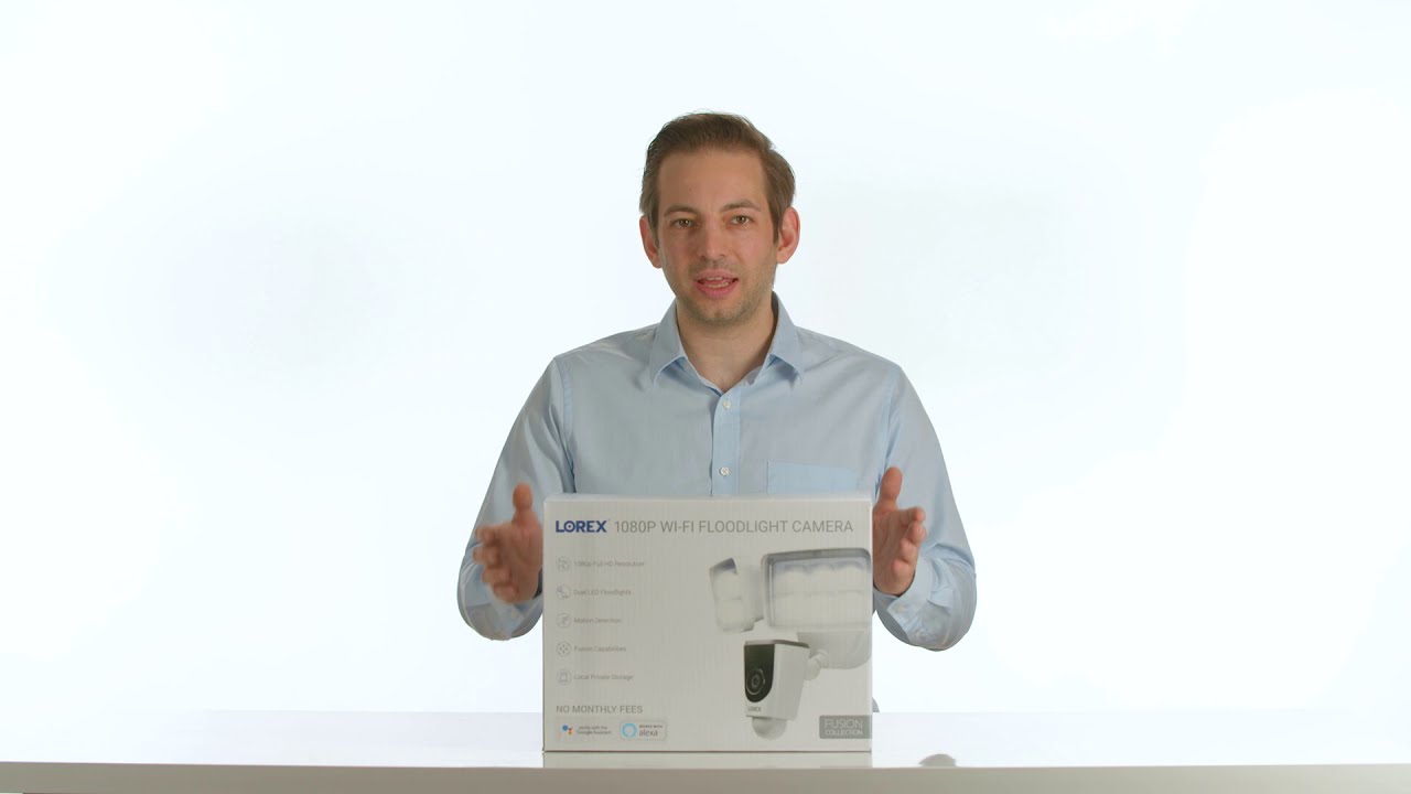 Come Unbox the Lorex 1080p Floodlight Camera with Us!
