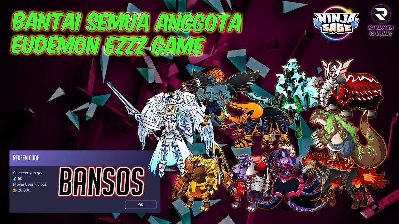 Ninja Sage - BANTAI SEMUA EUDEMON & BANSOS TERBARU