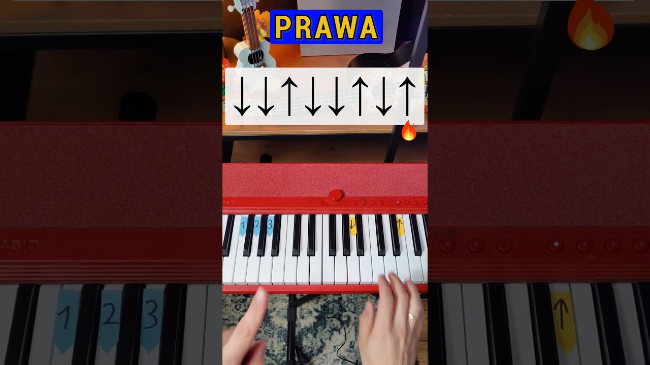 3 kroki by brzmieć jak profesjonalista - tutorial na pianino 🎹🤯 #pianino