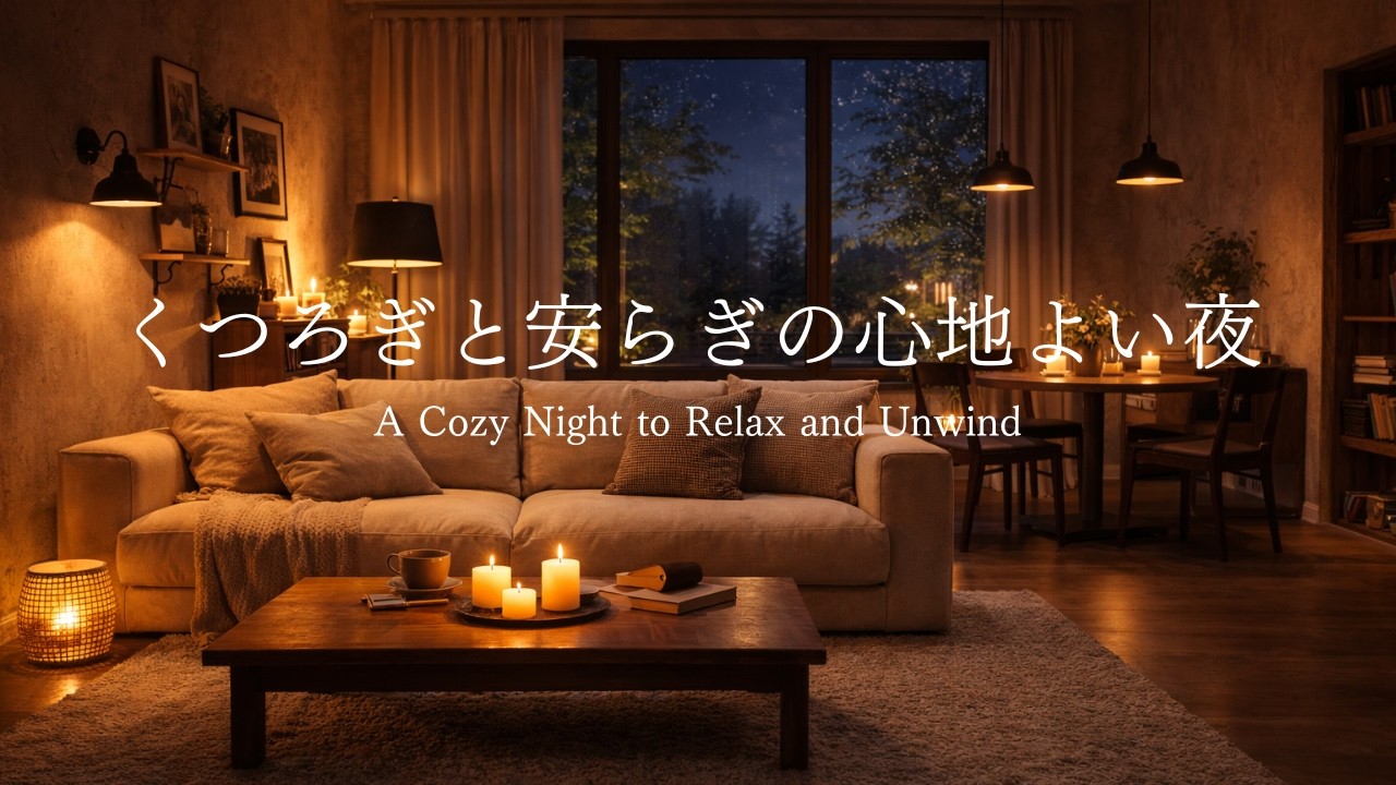 【Relaxing Piano Music 】A Cozy Night to Relax and Unwind
