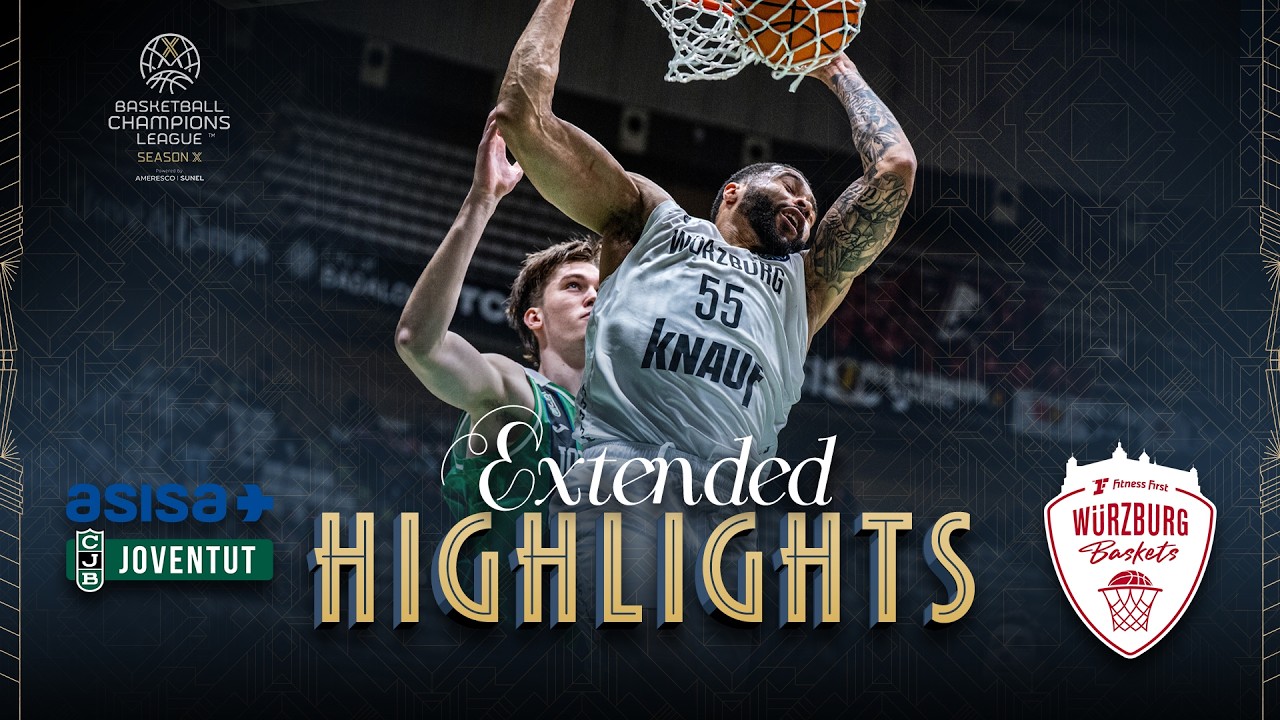 Asisa Joventut v Fitness First Wurzburg Baskets | Round of 16 | Highlights | #BasketballCL 2025-26