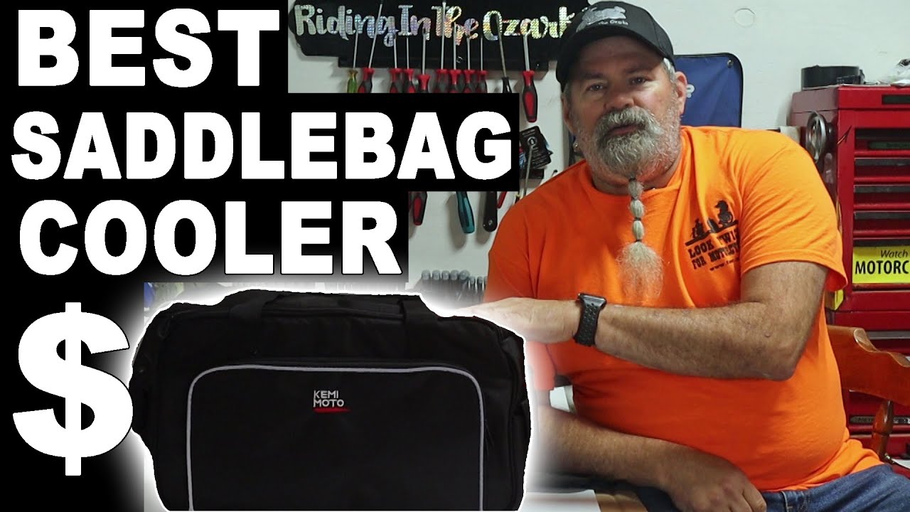 Best Universal Saddlebag Cooler for the Money! Fits Harley-Davidson, Indian, Honda from Kimimoto!