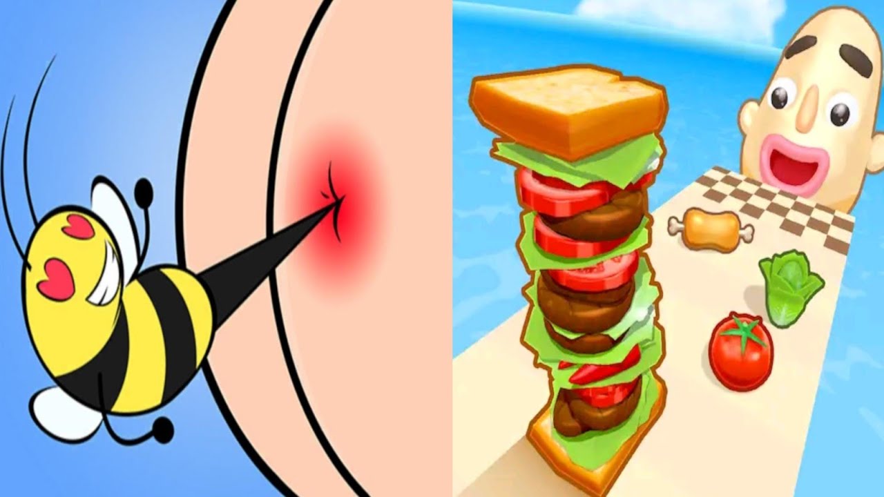 Help Me Tricky Story VS Sandwich Runner - ALL Levels, Satisfying ASMR Gameplay