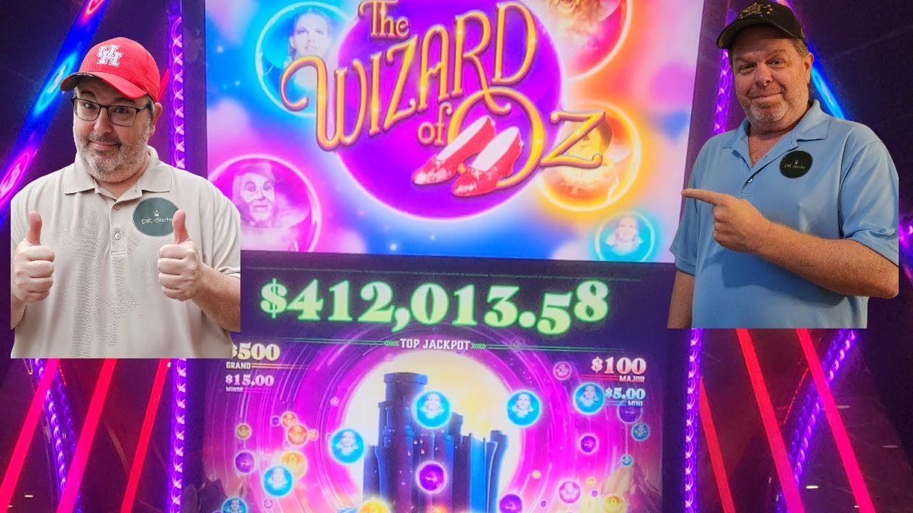 Новый захватывающий игровой автомат Wizard of Oz в Coushatta!