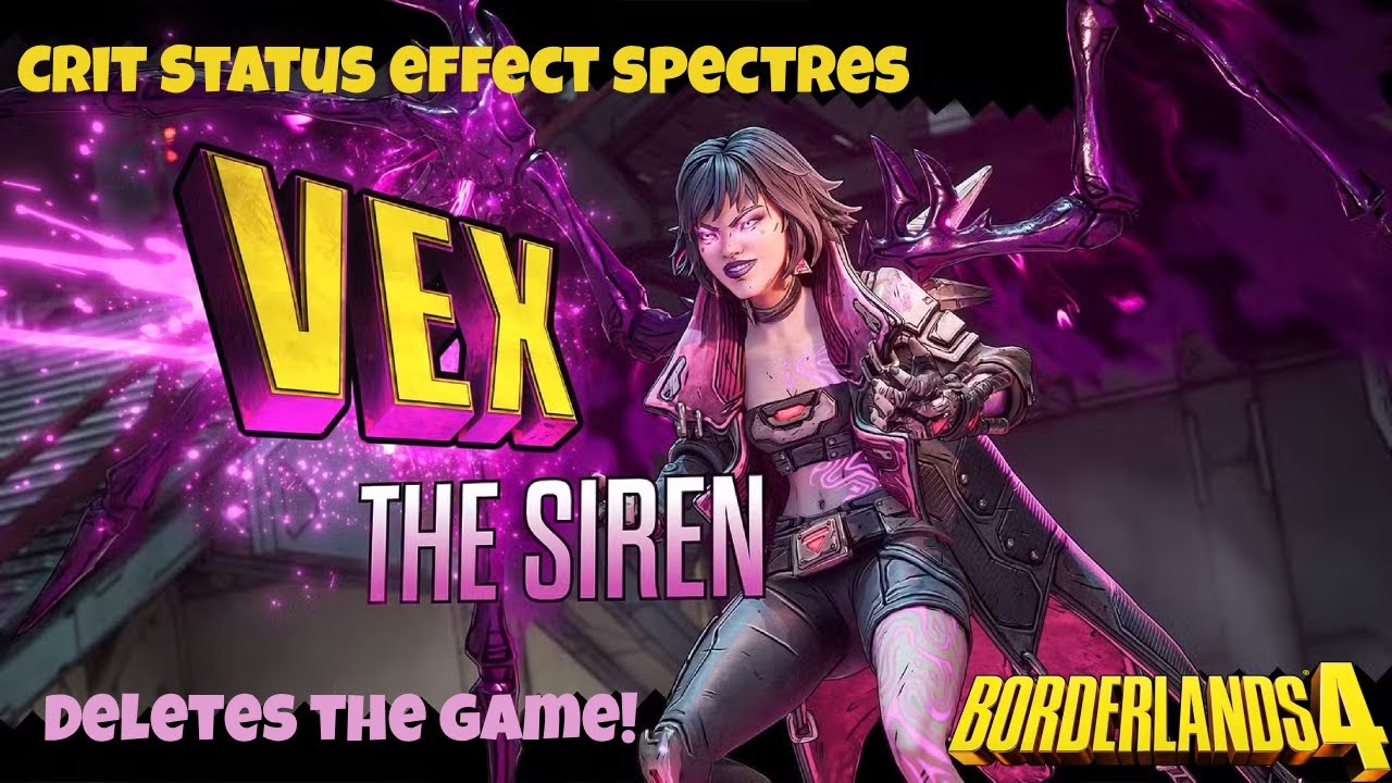 Crit Bleed Sniper Spectres Vex DELETES BOSSES - Borderlands 4 Build Showcase