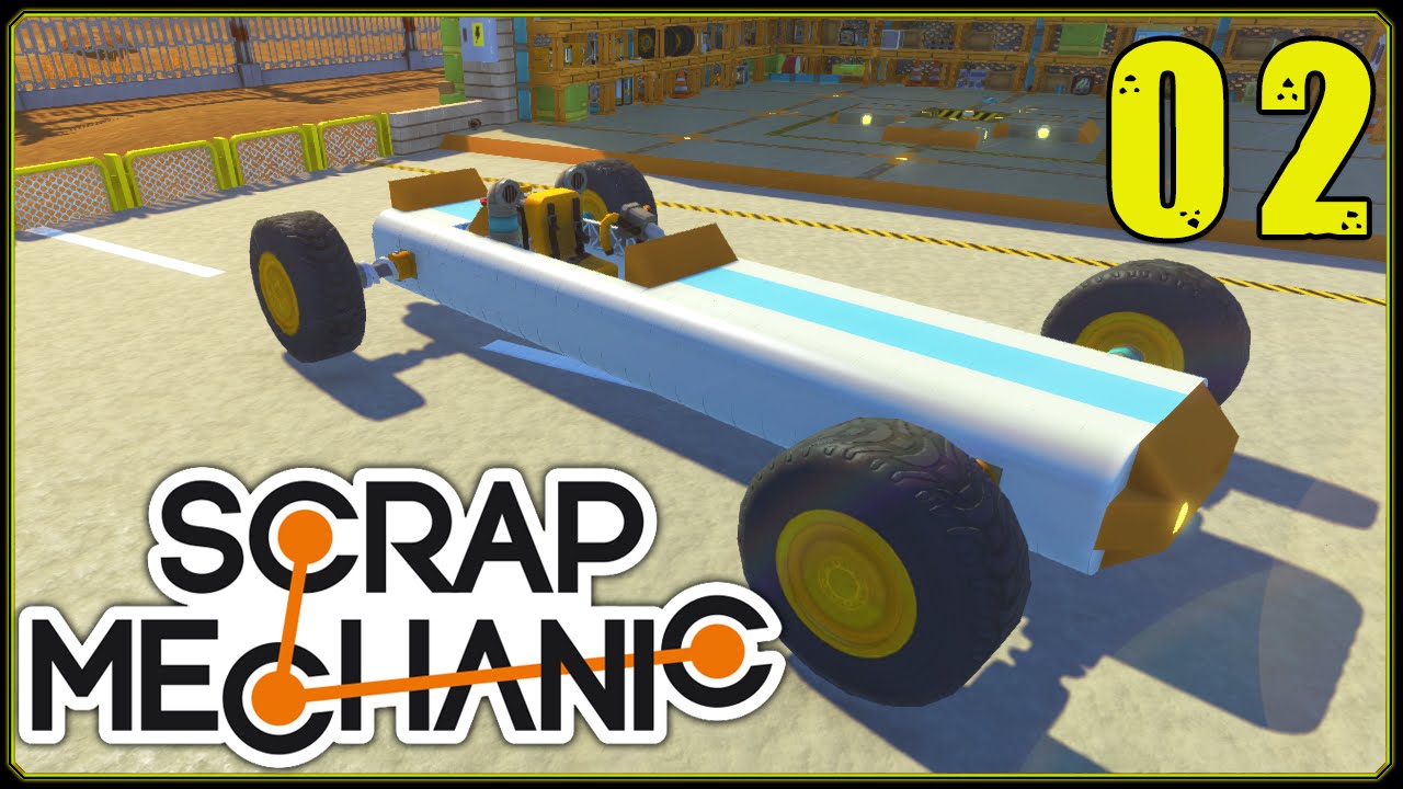 Scrap Mechanic || Scrappy Racers #2 | The Cobra Racer