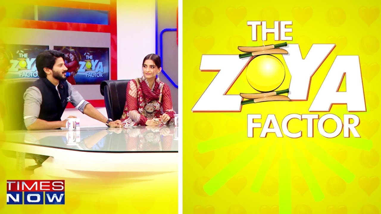 Dulquer Salmaan and Sonam Kapoor Ahuja in a candid chat | The Zoya Factor