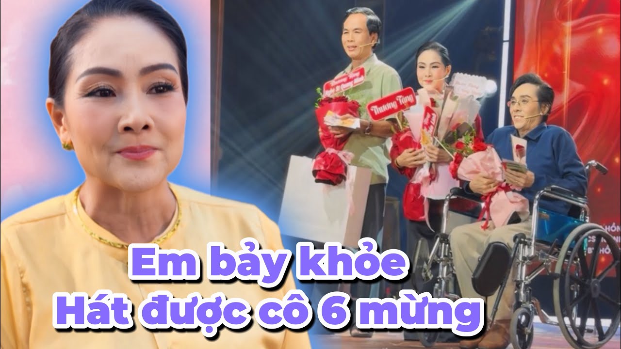 NS Hồng Nhung xúc động khi NS Tiểu Linh ngồi xe lăn nhưng vẫn hát tròn bài, được khán giả yêu thương