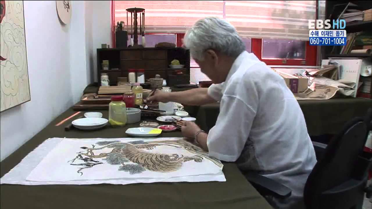 직업의 세계 일인자 - 민화의 대가 송규태 화백2_#001