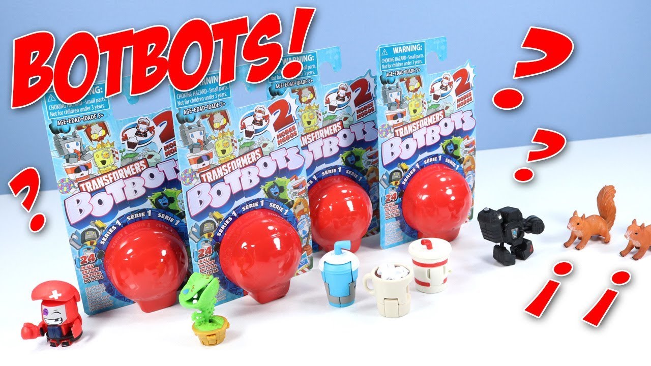 Transformers BOTBOTS Series 1 Unboxing Review Hasbro