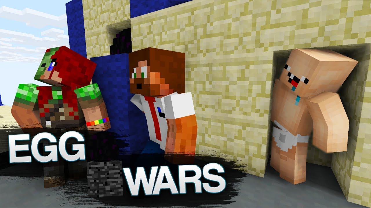 HEN GÖMMER SIG! | Egg Wars med KimmyPOWER