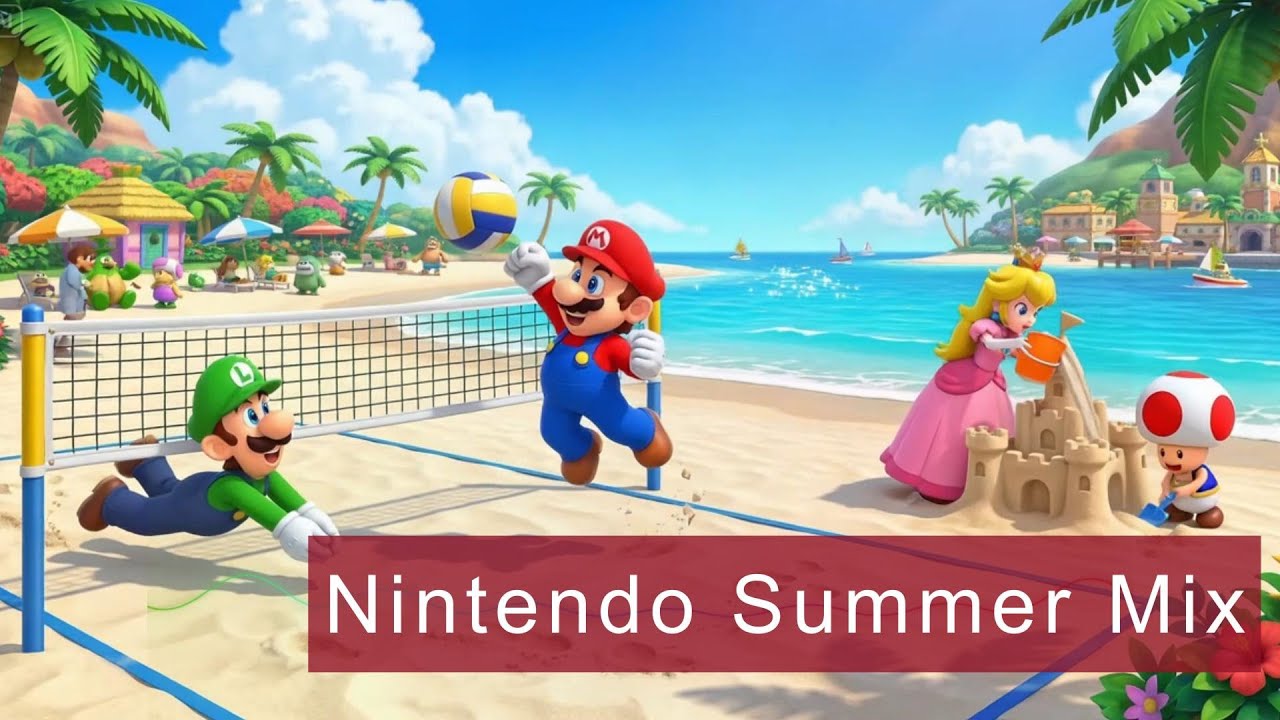 Vacation in the Mushroom Kingdom! | Nintendo-Style Summer Music