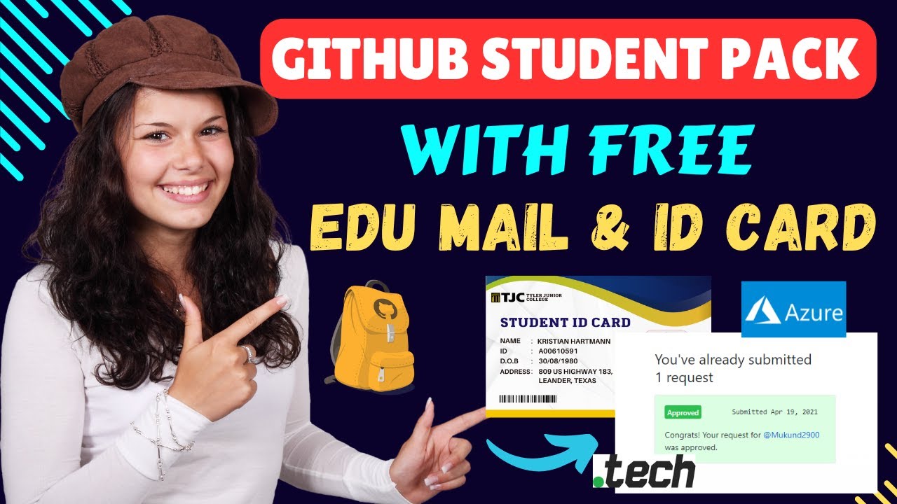 Как подать заявку на получение студенческих льгот GitHub (GitHub Student Developer Pack). || Бесп...