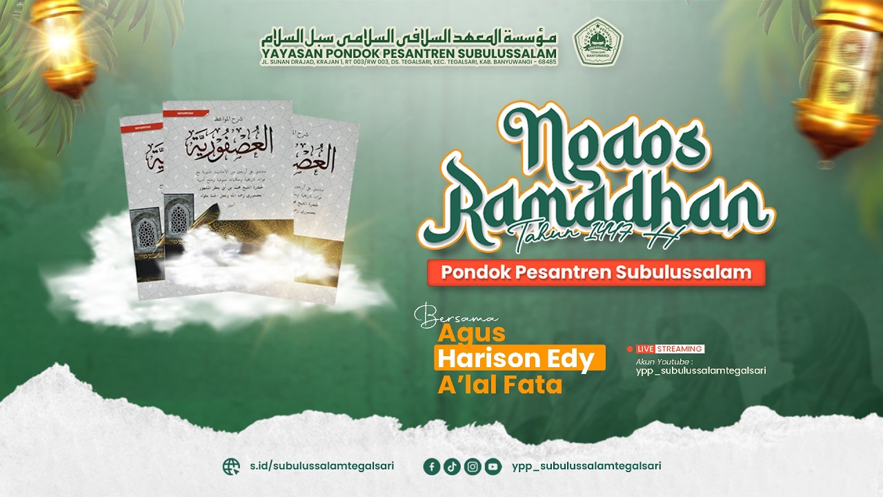 🔴#13 KITAB 'USFURIYAH - AGUS AHMAD HARISON EDY 'ALA FATA ][ NGAOS RAMADHAN 2026