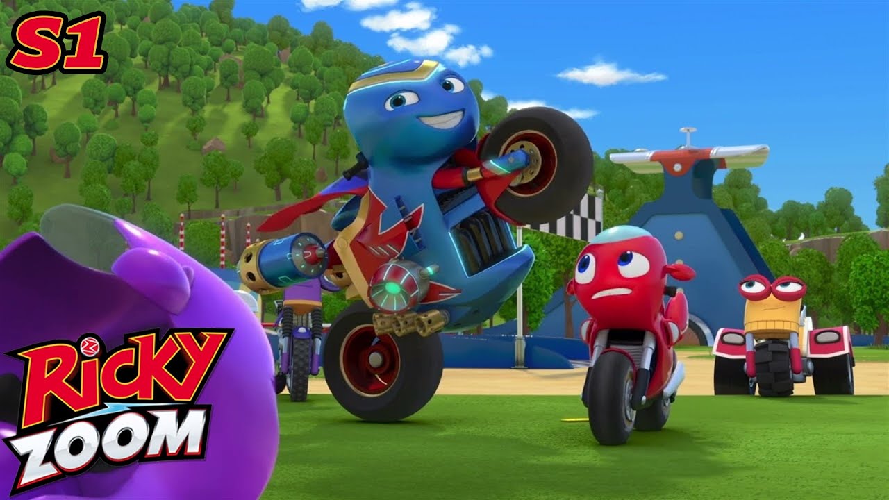 Ricky Zoom | The Gold Ticket Rush | Cartoon for Kids