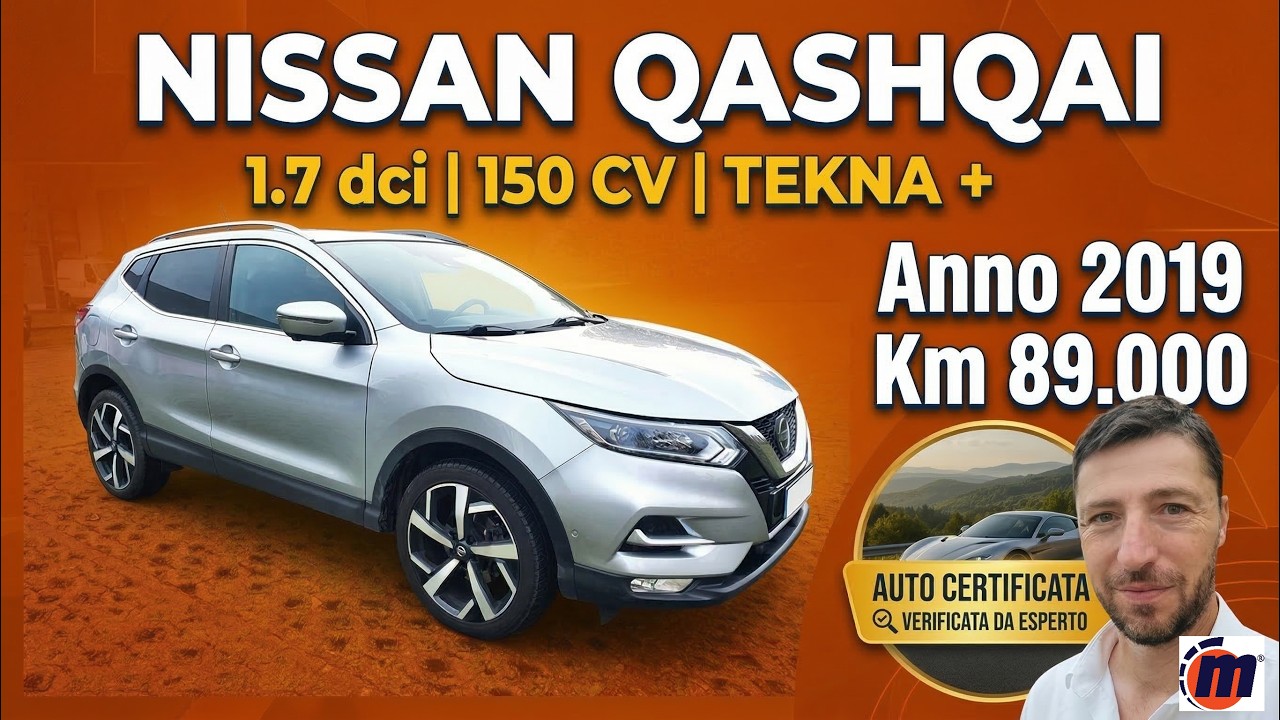 Solo Auto Selezionate: Nissan Qashqai 1.7 dci 150 cv Tekna + 2019