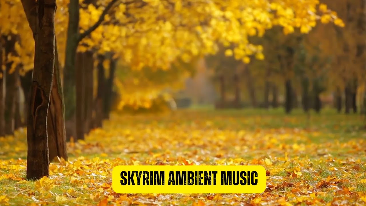 Skyrim Ambient Music – Peaceful Nordic Fantasy Background Music for Relaxation & Sleep