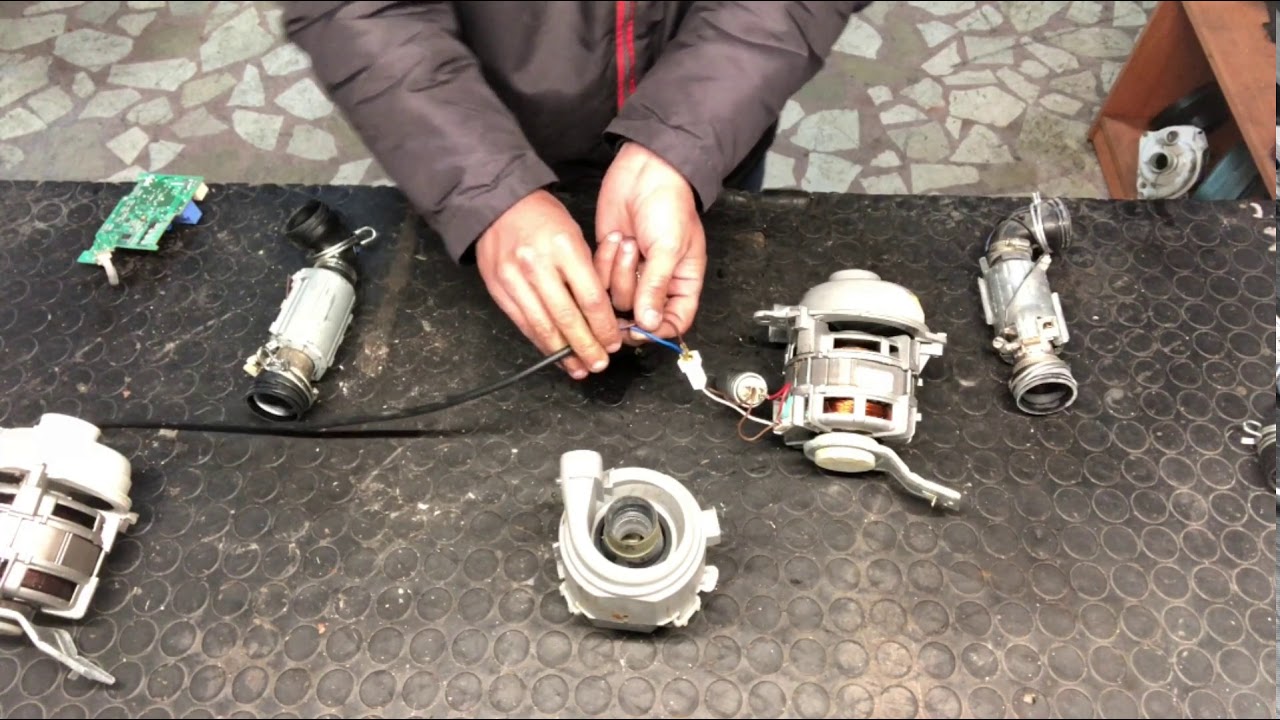 Bulaşık makin motor ve Resistans nasıl test edilir & How to test the dishwasher motor and resistance