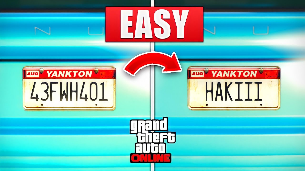 HOW TO GET CUSTOM LICENSE PLATES IN GTA 5 ONLINE! (Make Custom Plates 2021)